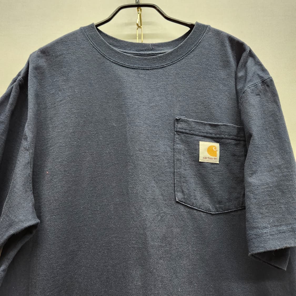 칼하트 원포켓 로고 반팔티 M(L) 남여공용 상품이미지2