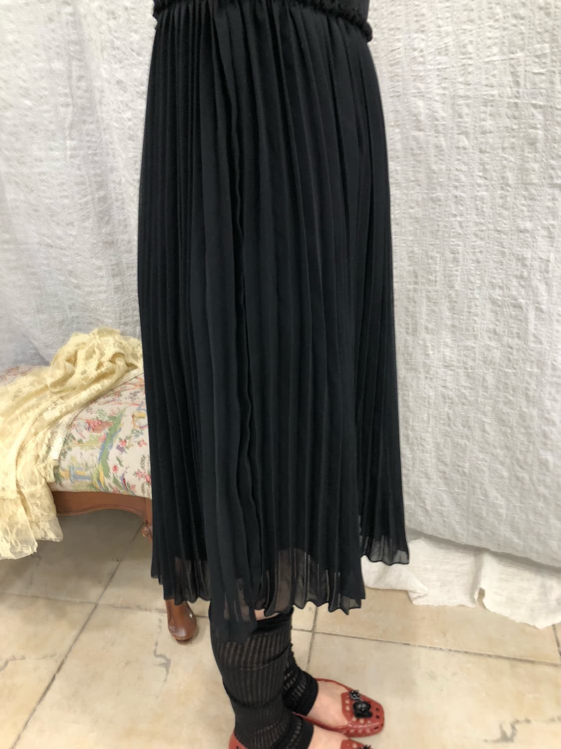 black pleats ops 상품이미지4