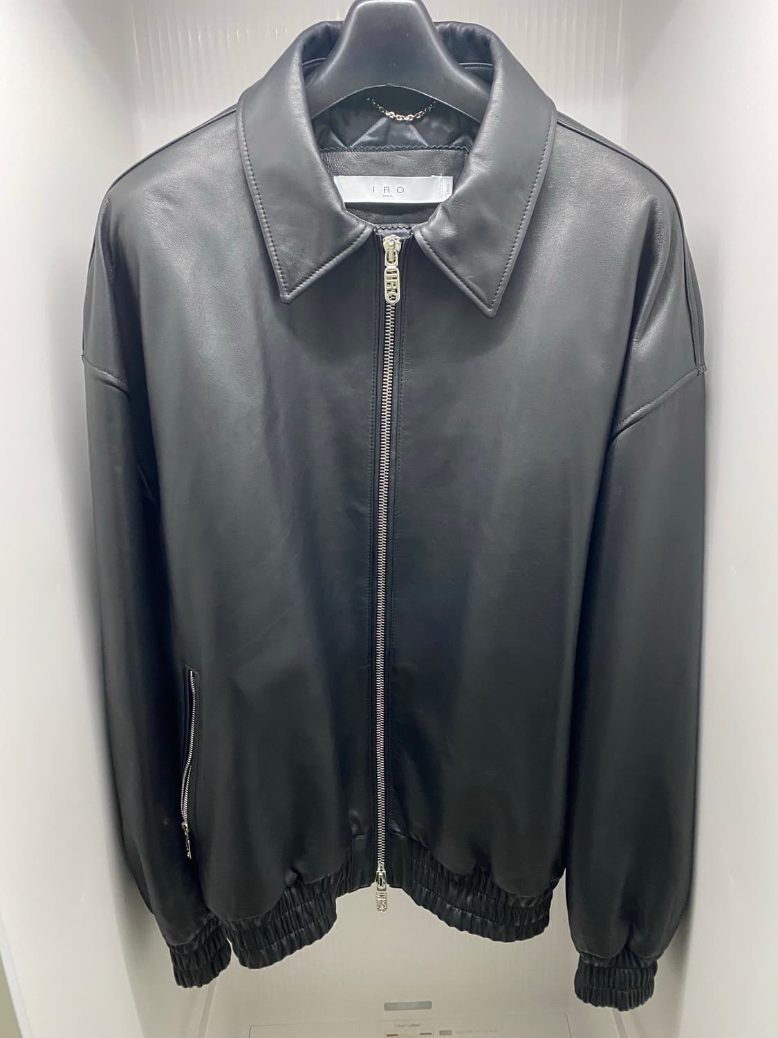 이로 가죽패딩 상품이미지1