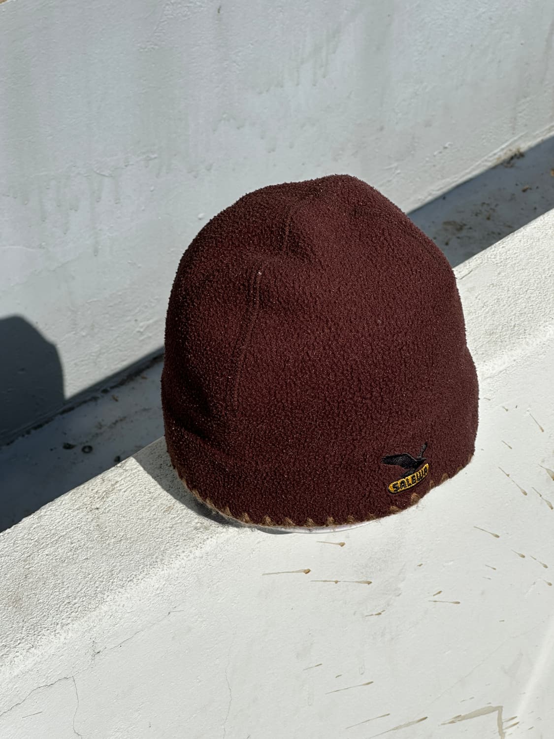 [M-L] 살레와 브라운 플리스 비니 모자 상품이미지1