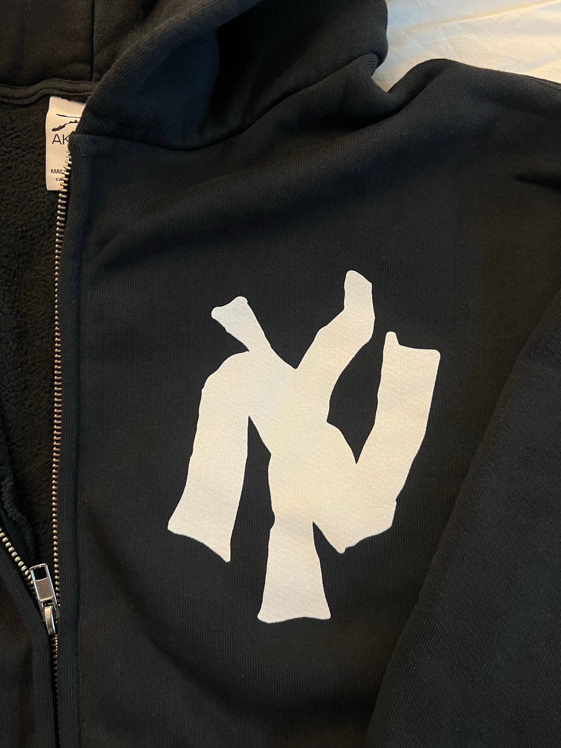 아킴보 클럽 뉴욕 후드집업 블랙 L akimbo club 상품이미지4