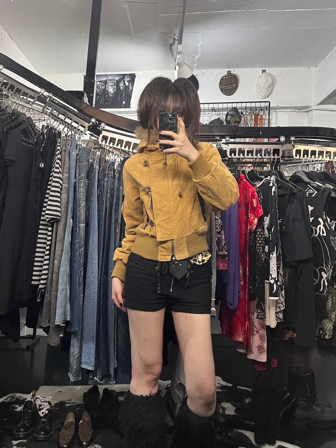 MK KLein 퍼 패딩 상품이미지1