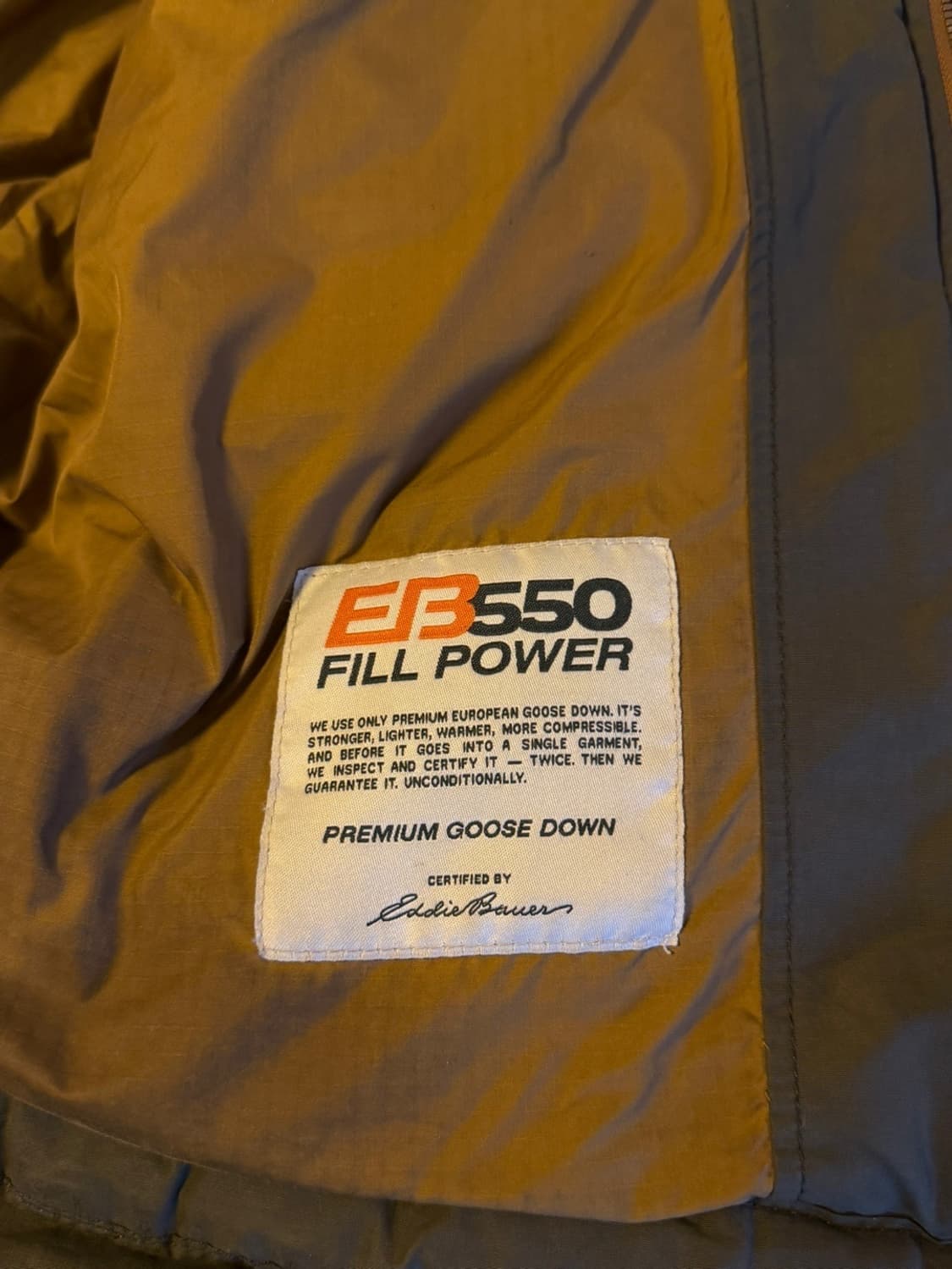 에디바우어 패딩자켓 남성100 상품이미지9