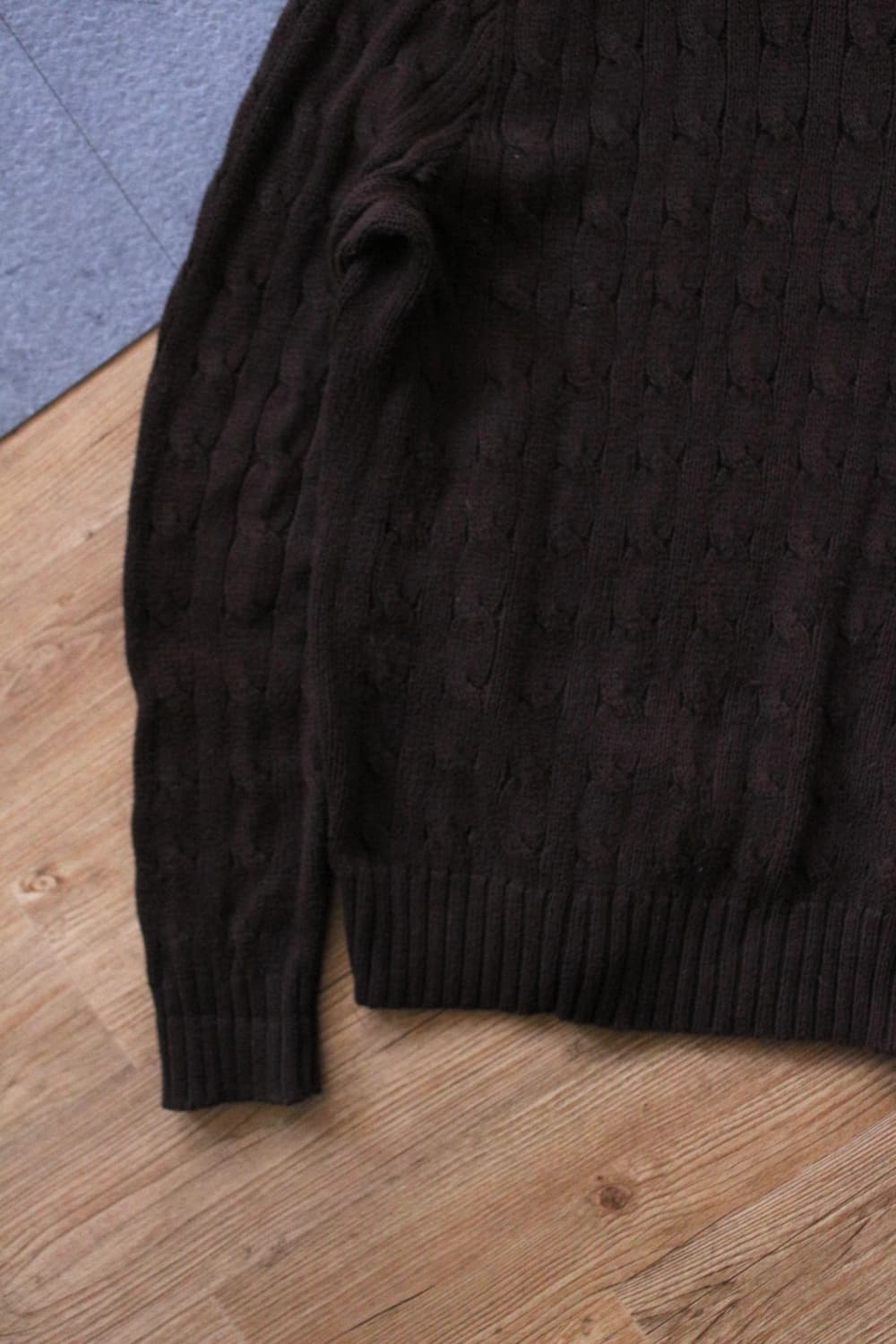 폴로 케이블 니트 상품이미지3