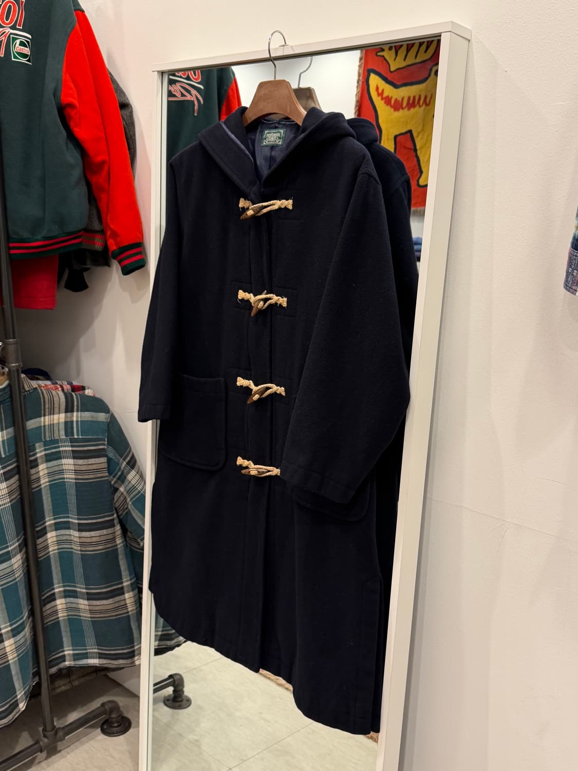 New Yorker 뉴요커 빈티지 울 더플 집업 코트 (Japan) 상품이미지1