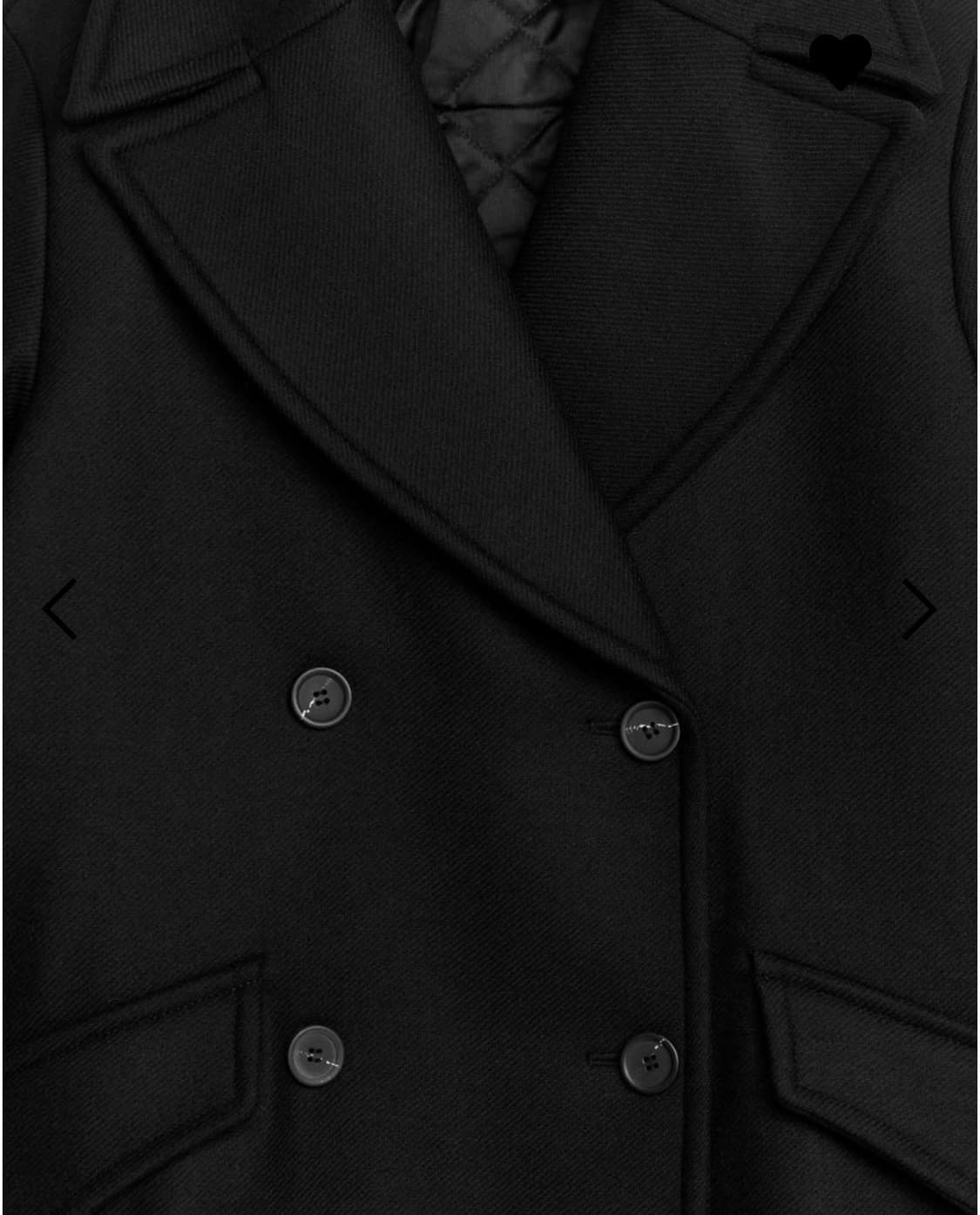 아르켓 울 피코트 상품이미지2