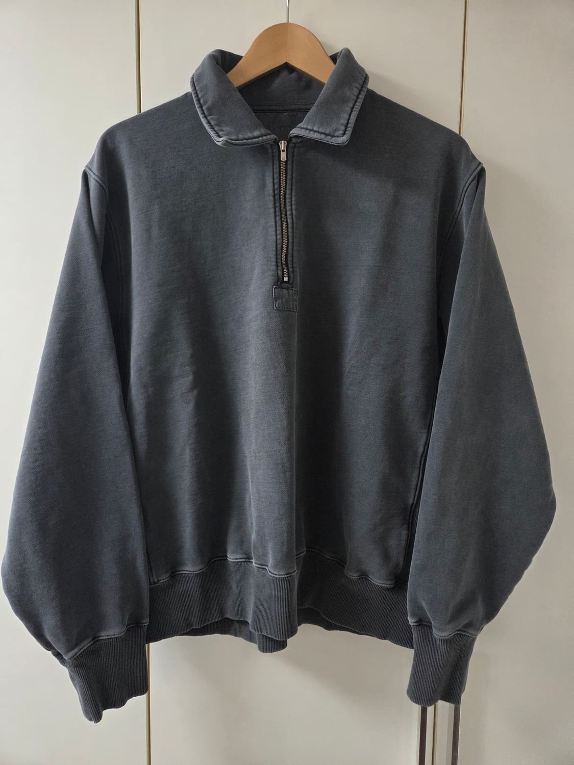 (2) 인더로우  빈티지  집업 하프스웻 상품이미지2