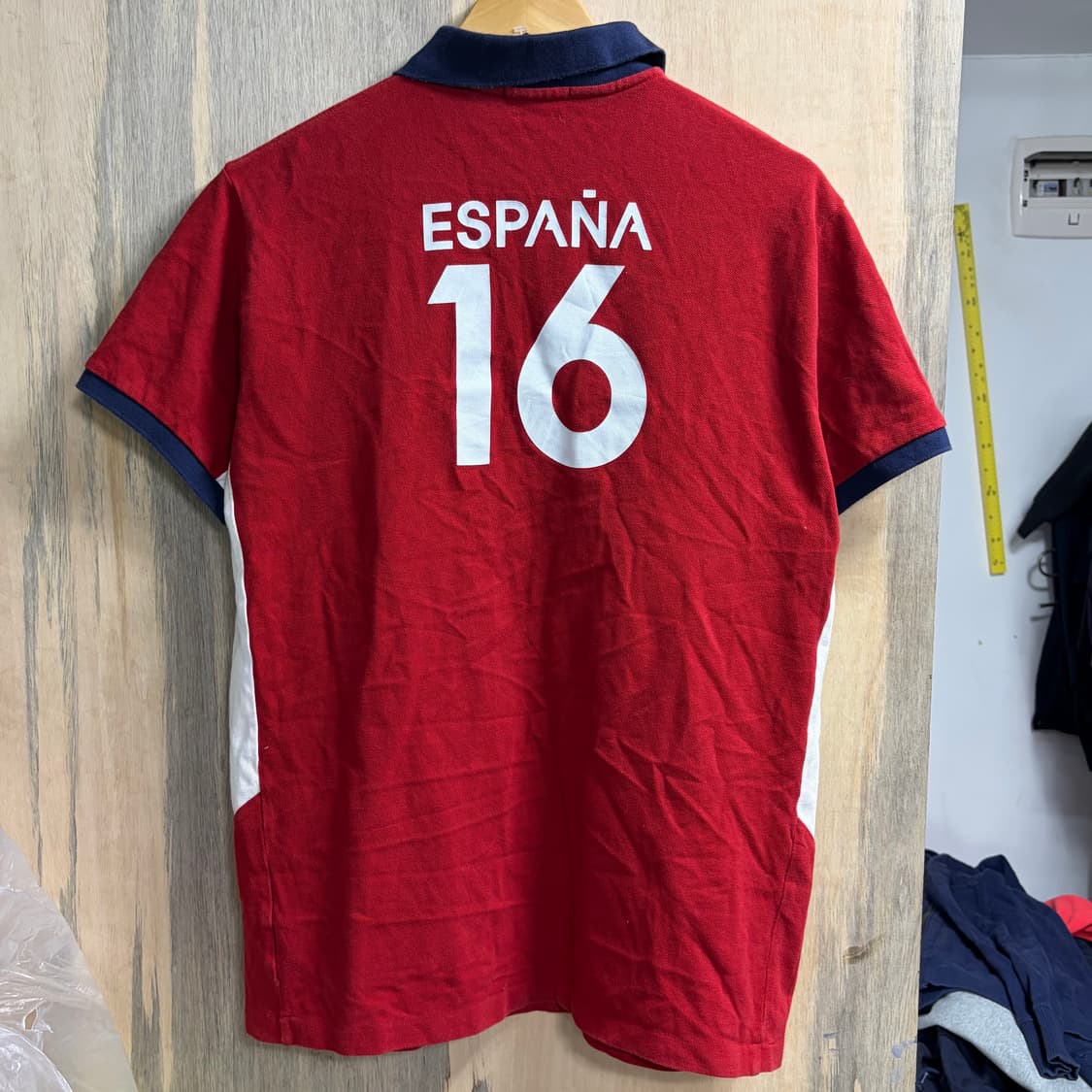 폴로 빅포니 치프키프 에스파냐 레드 반팔 카라 티셔츠 L  상품이미지8