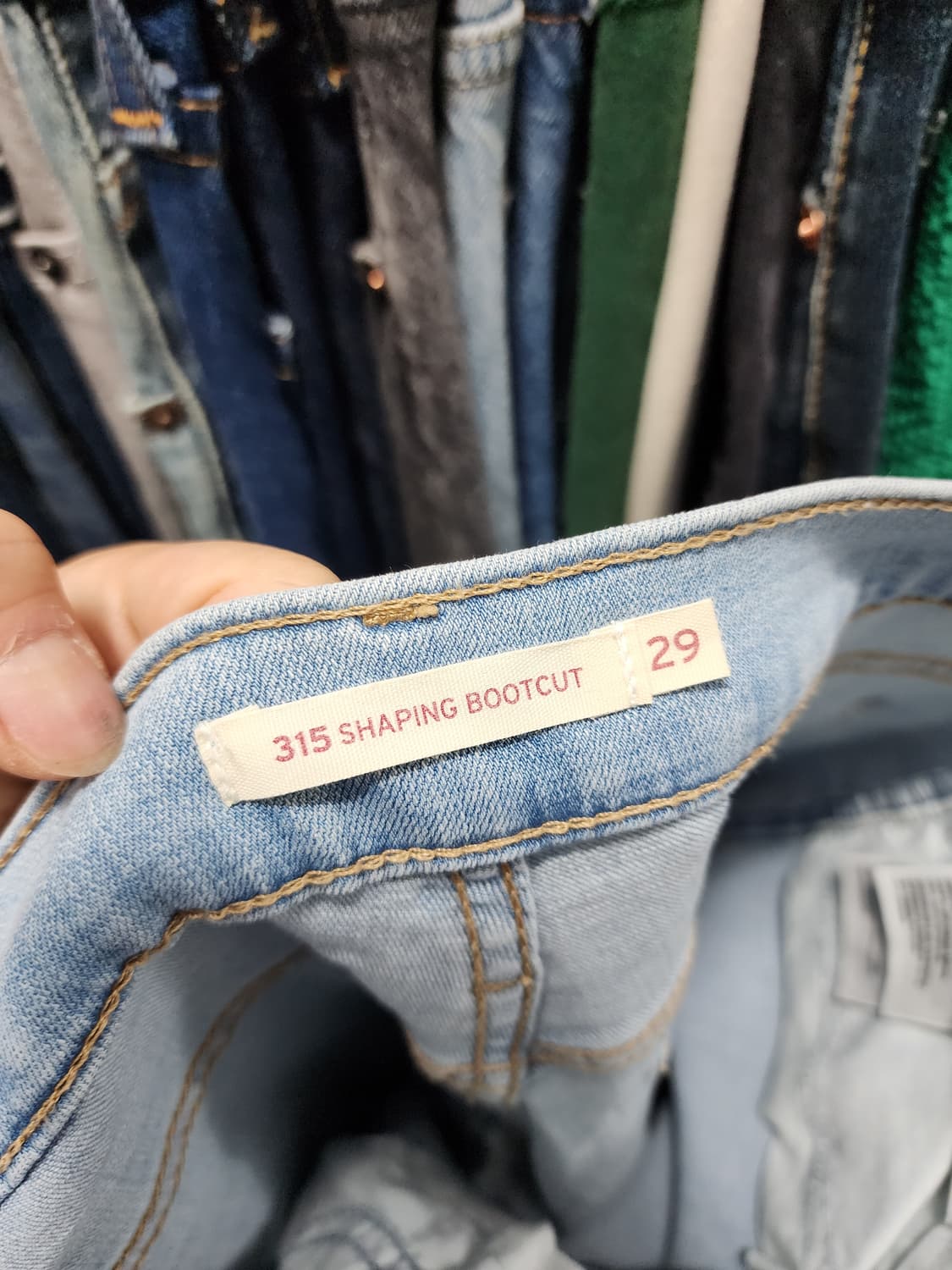 리바이스 연청 부츠컷  상품이미지5