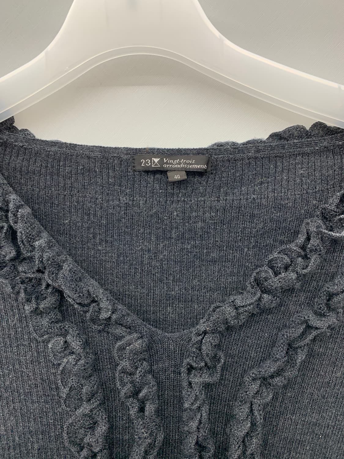 23vingt-trois 프릴 니트 상품이미지6