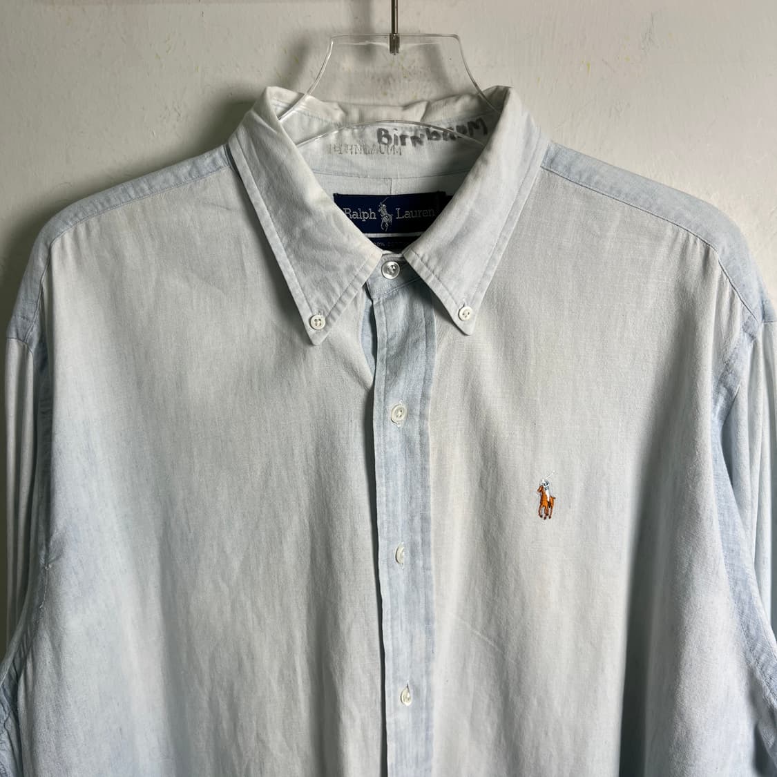 폴로 랄프로렌 빈티지 버튼 다운 셔츠 L 상품이미지4