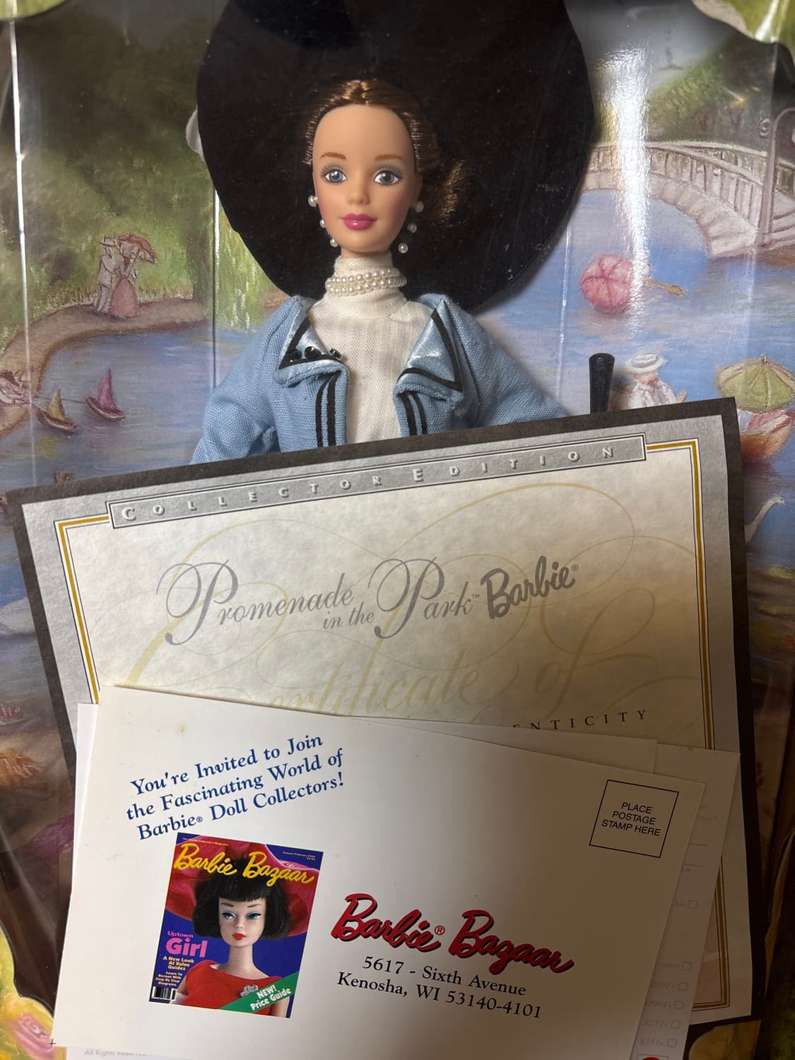 바비인형 콜렉터스 에디션 공원산책 상품이미지2