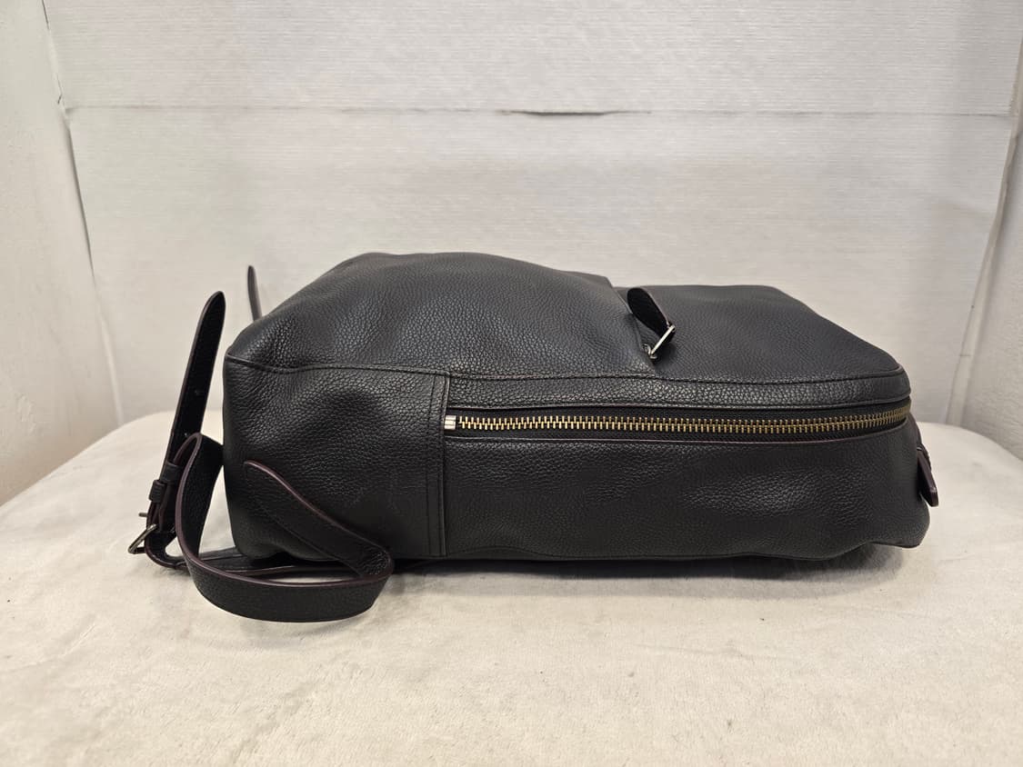 코치 남여공용 가죽 백팩 블랙 상품이미지3