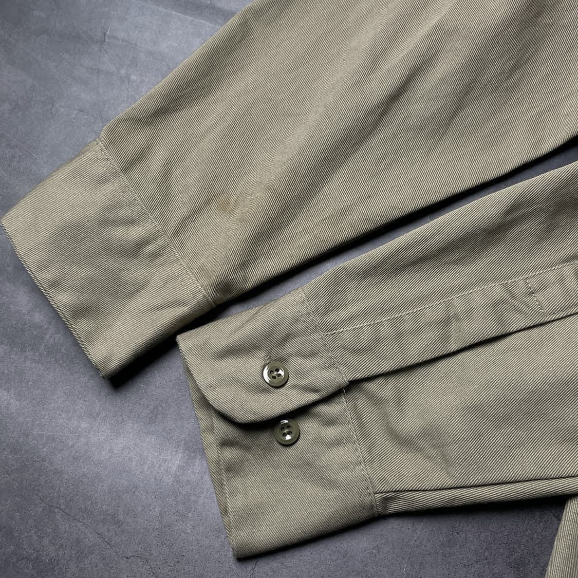 DICKIES 디키즈 빈티지 베이지 플랩포켓 워크 셔츠 A00900 상품이미지5