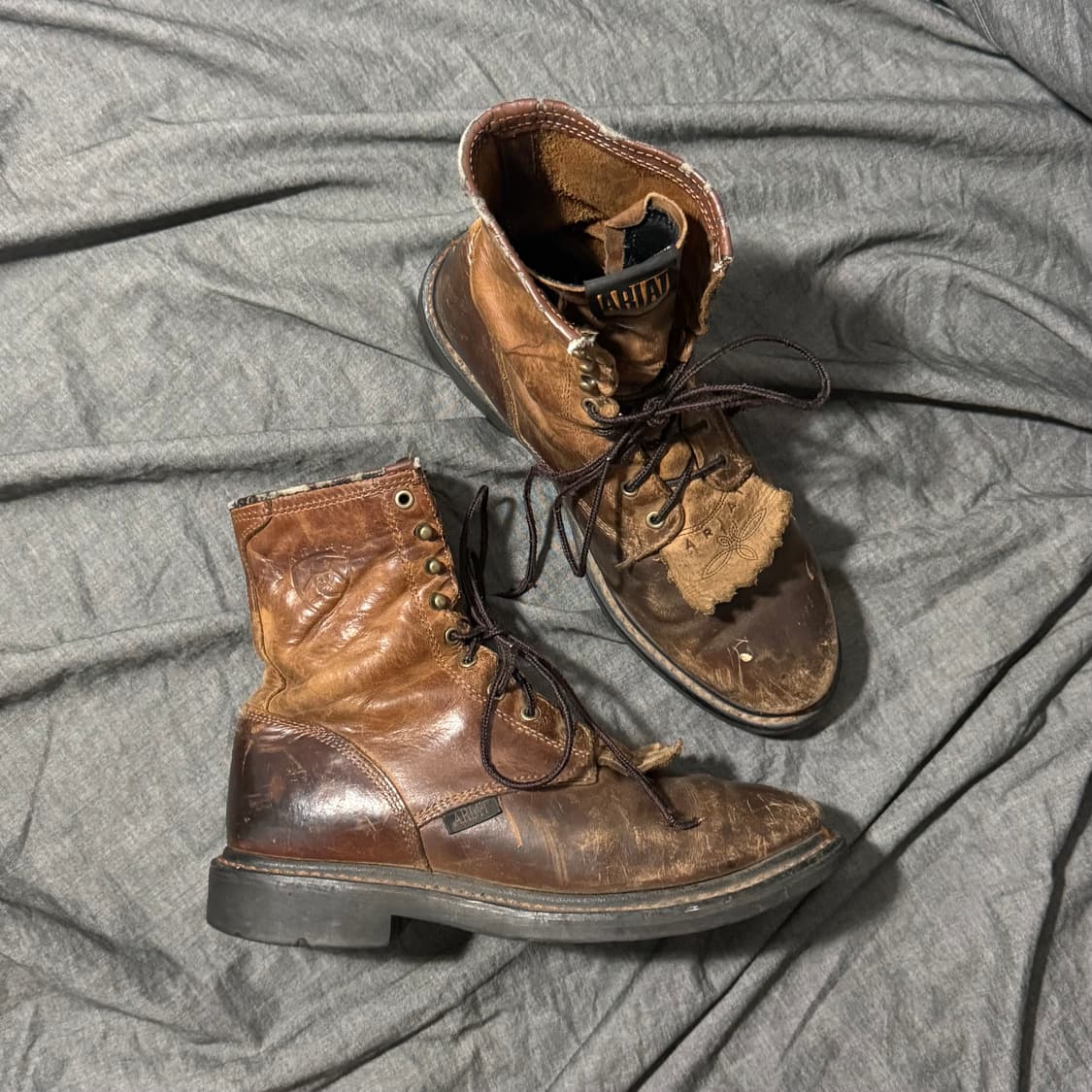 Men's Cascade 8" Lace Up Work Boots 상품이미지1