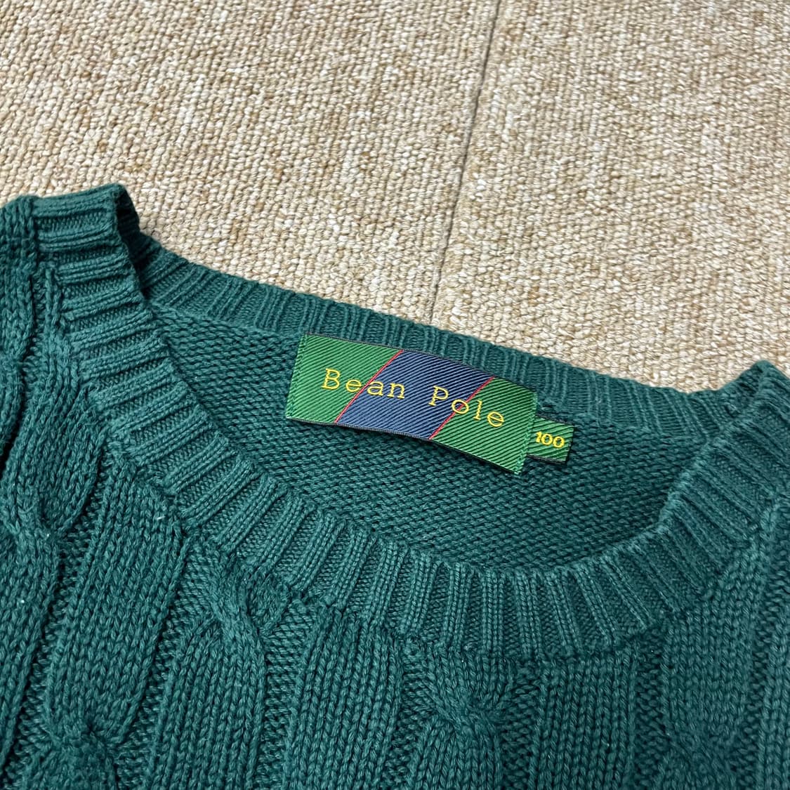  빈폴 꽈베기 니트 상품이미지4