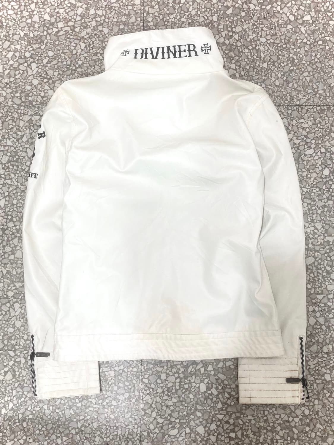 DIVINER High neck leather jacket 상품이미지5