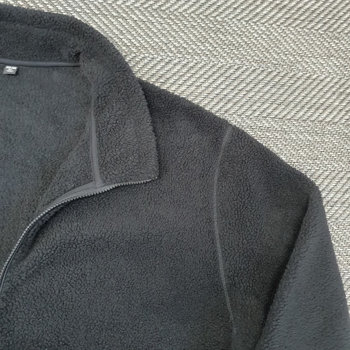 유니클로 간절기 플리츠 집업자켓 남자120 상품이미지3