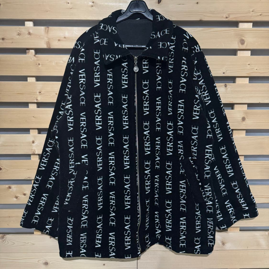 베르사체 리버시블 후리스집업 상품이미지1