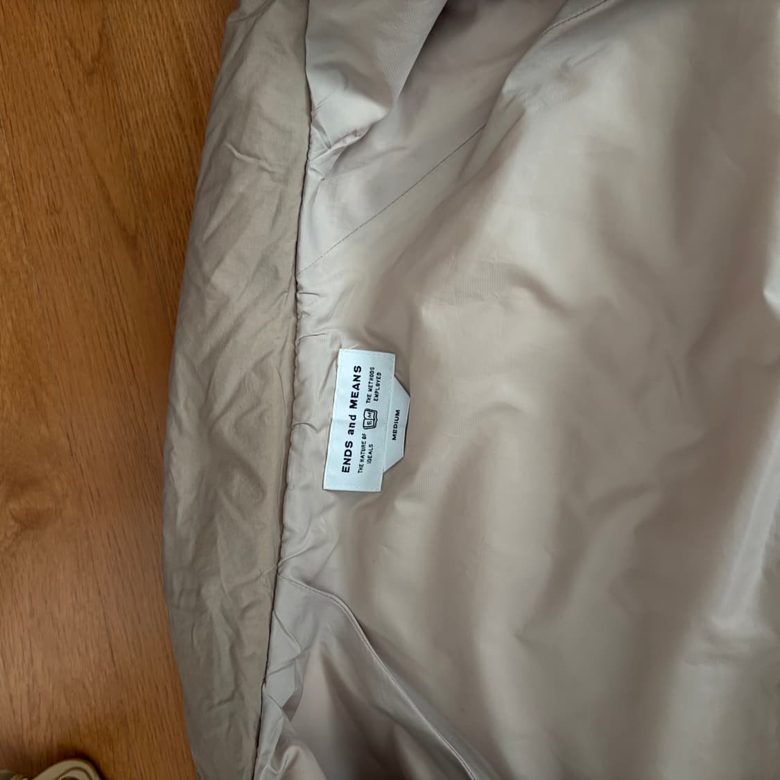 ends and means 엔즈앤드민즈 다운 자켓 m 상품이미지5