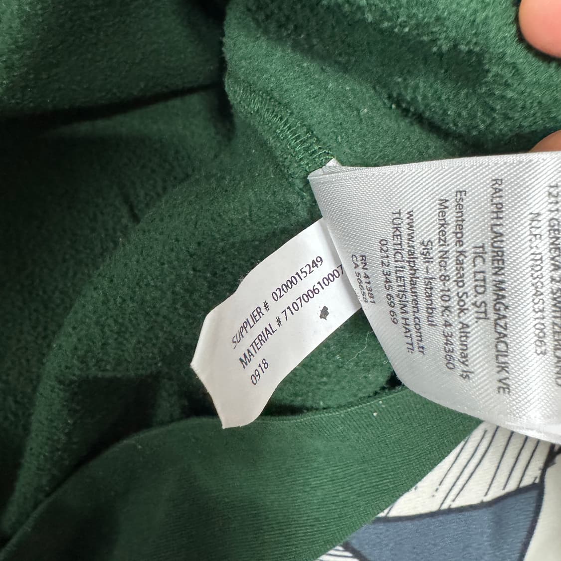 폴로 포니 후드티 M사이즈  상품이미지3