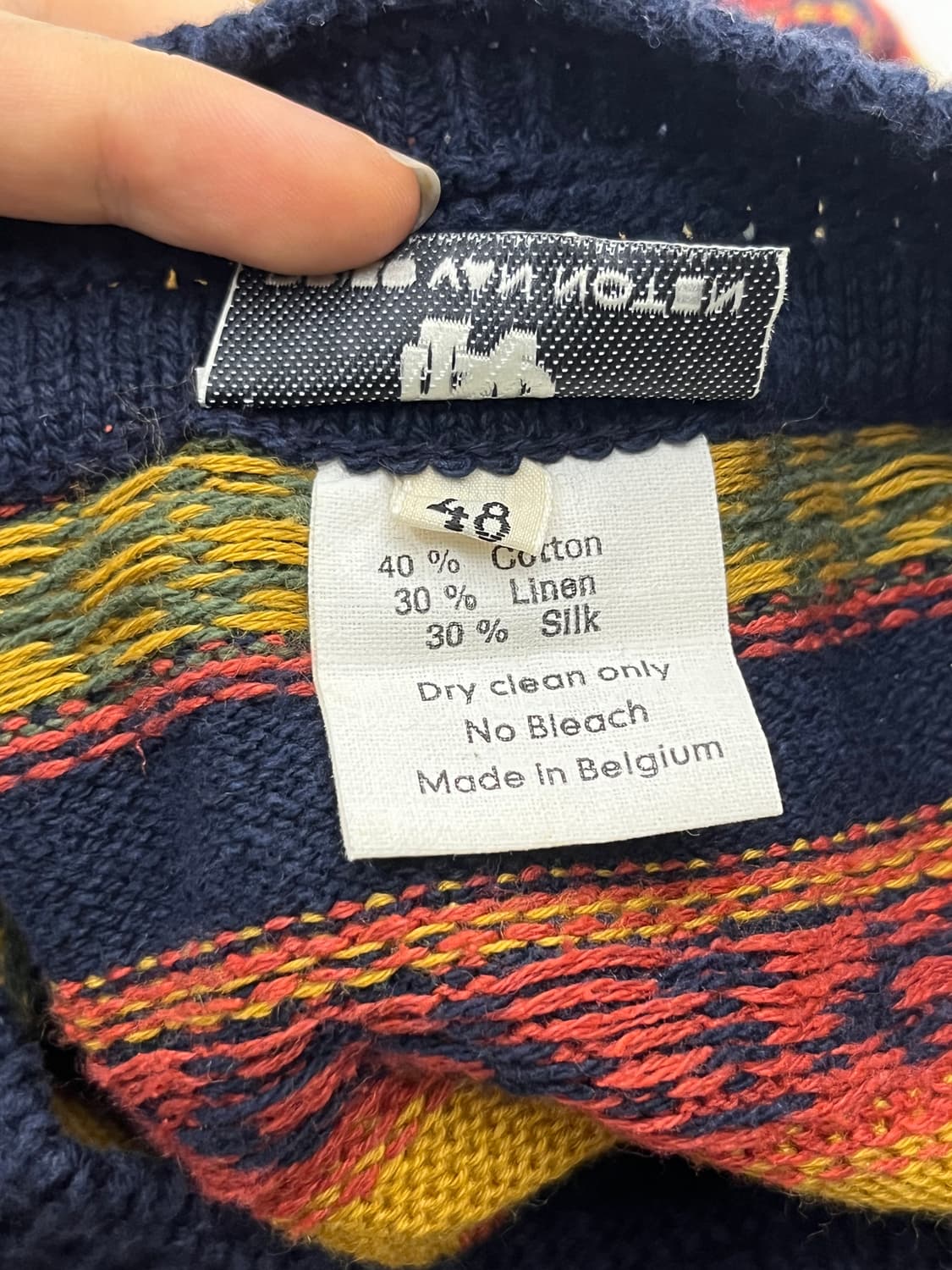 Dries Van Noten 드리스 반 노튼 페어아일 스웨터 상품이미지6