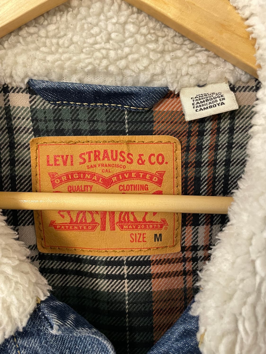 리바이스 쉐르파 데님 자켓  상품이미지5