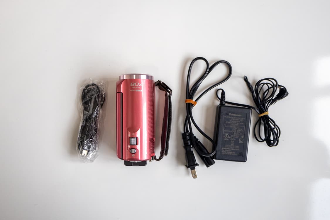 Panasonic HC-V520M-P / 빈티지 디지털 캠코더 상품이미지9