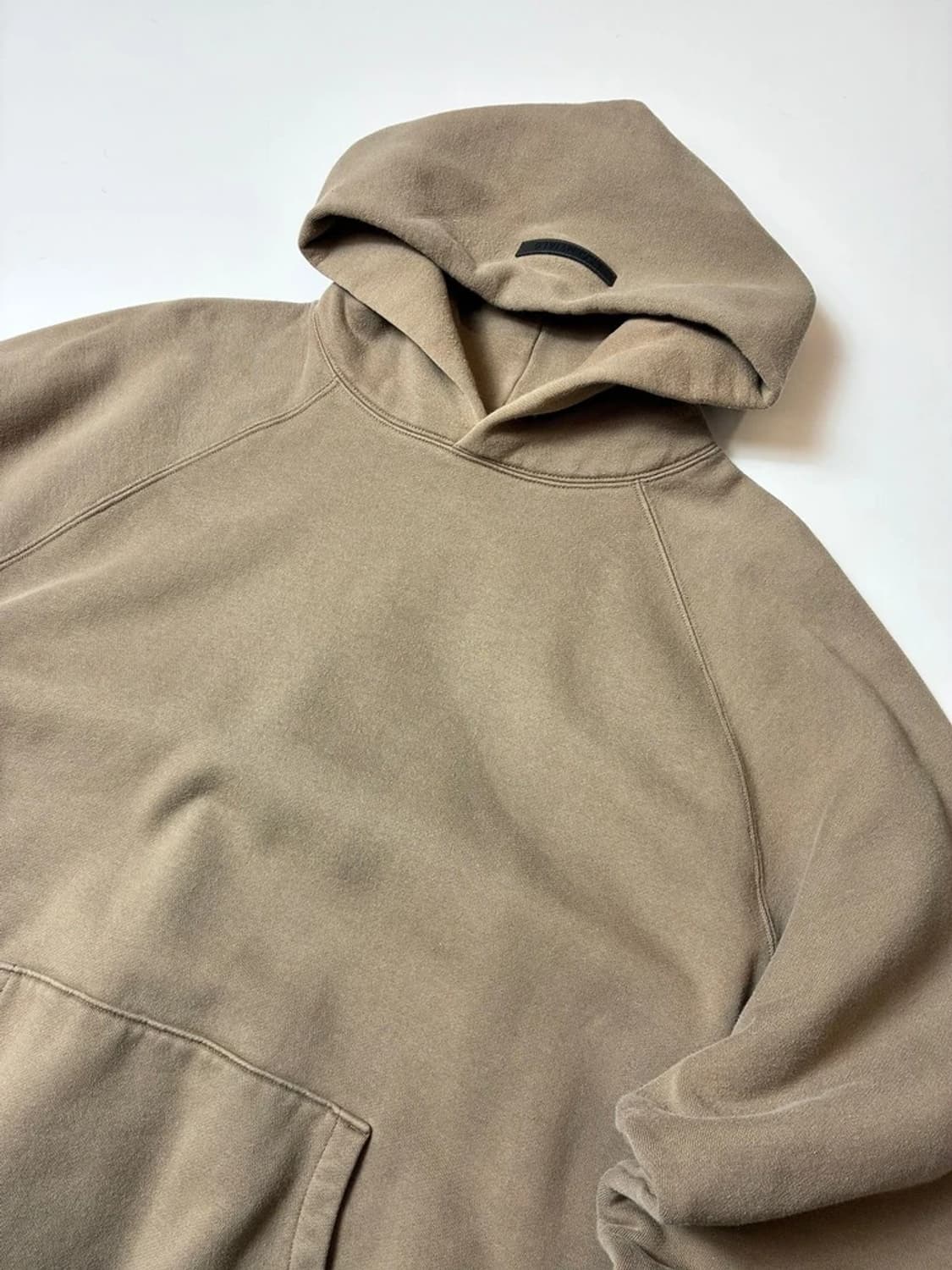 에센셜 피어오브갓 헤비코튼 백로고 오버 후드티 PN8553 상품이미지2