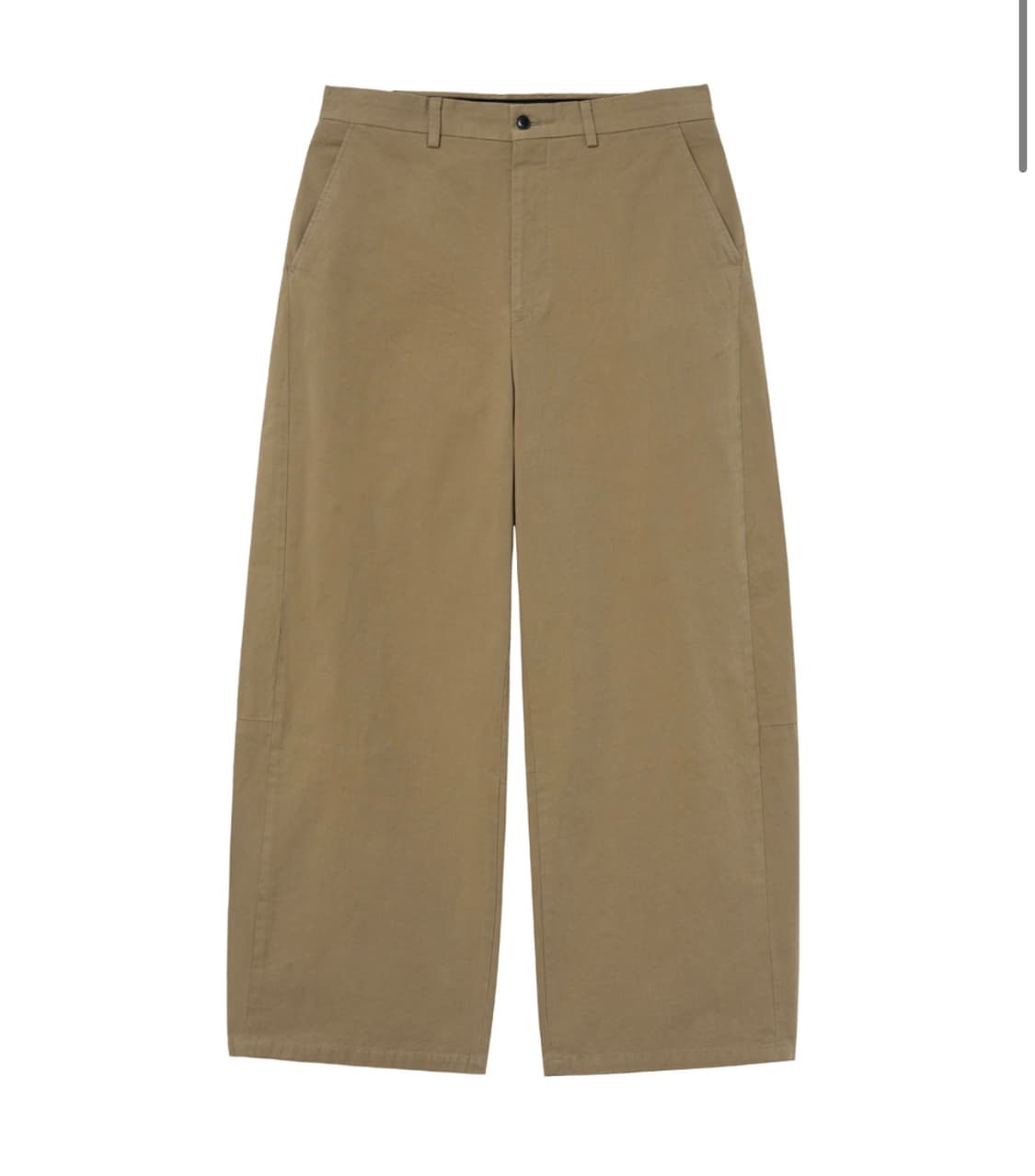 (5, XL) 해칭룸 와이드 커브 트라우저 베이지 치노팬츠 상품이미지1