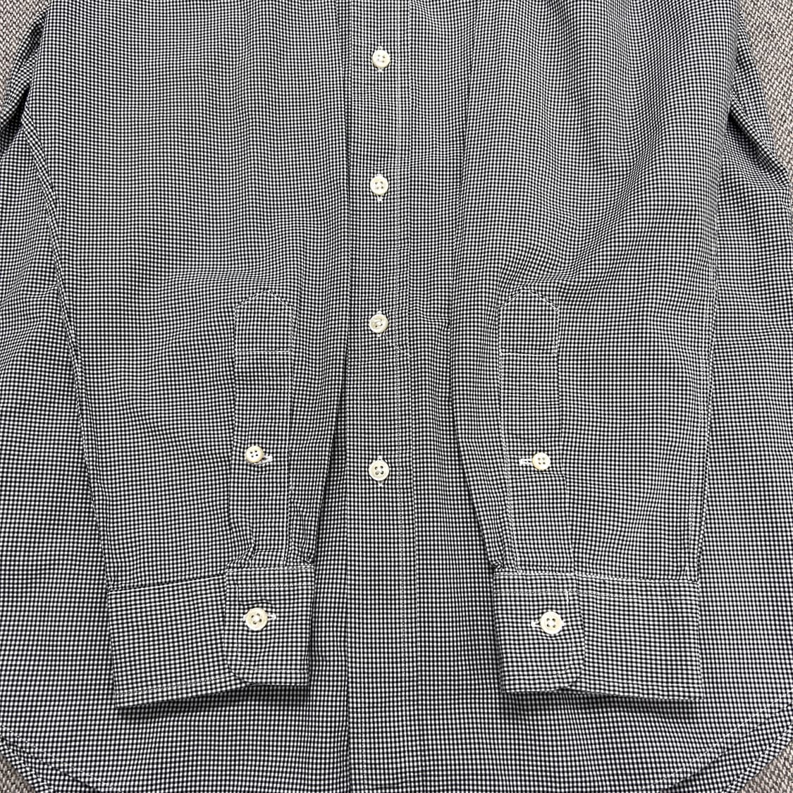 폴로 잔체크 스몰포니 셔츠(M) 상품이미지5