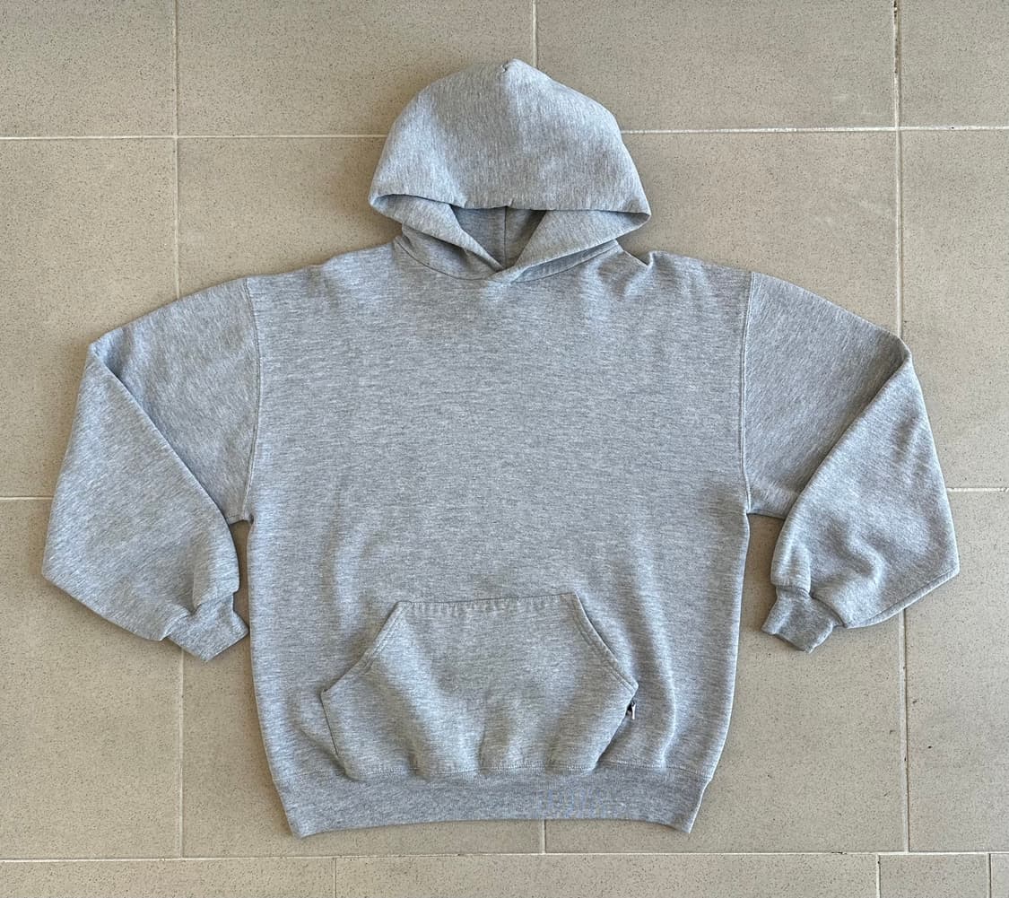 90s 빈티지 러셀 후드 그레이 L USA 상품이미지1