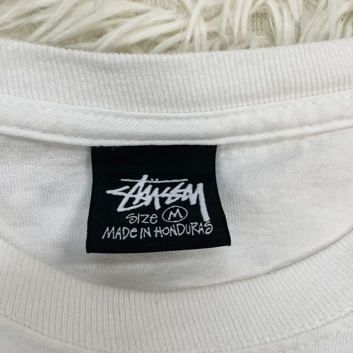 스투시 월드투어 롱슬리브 화이트 상품이미지4