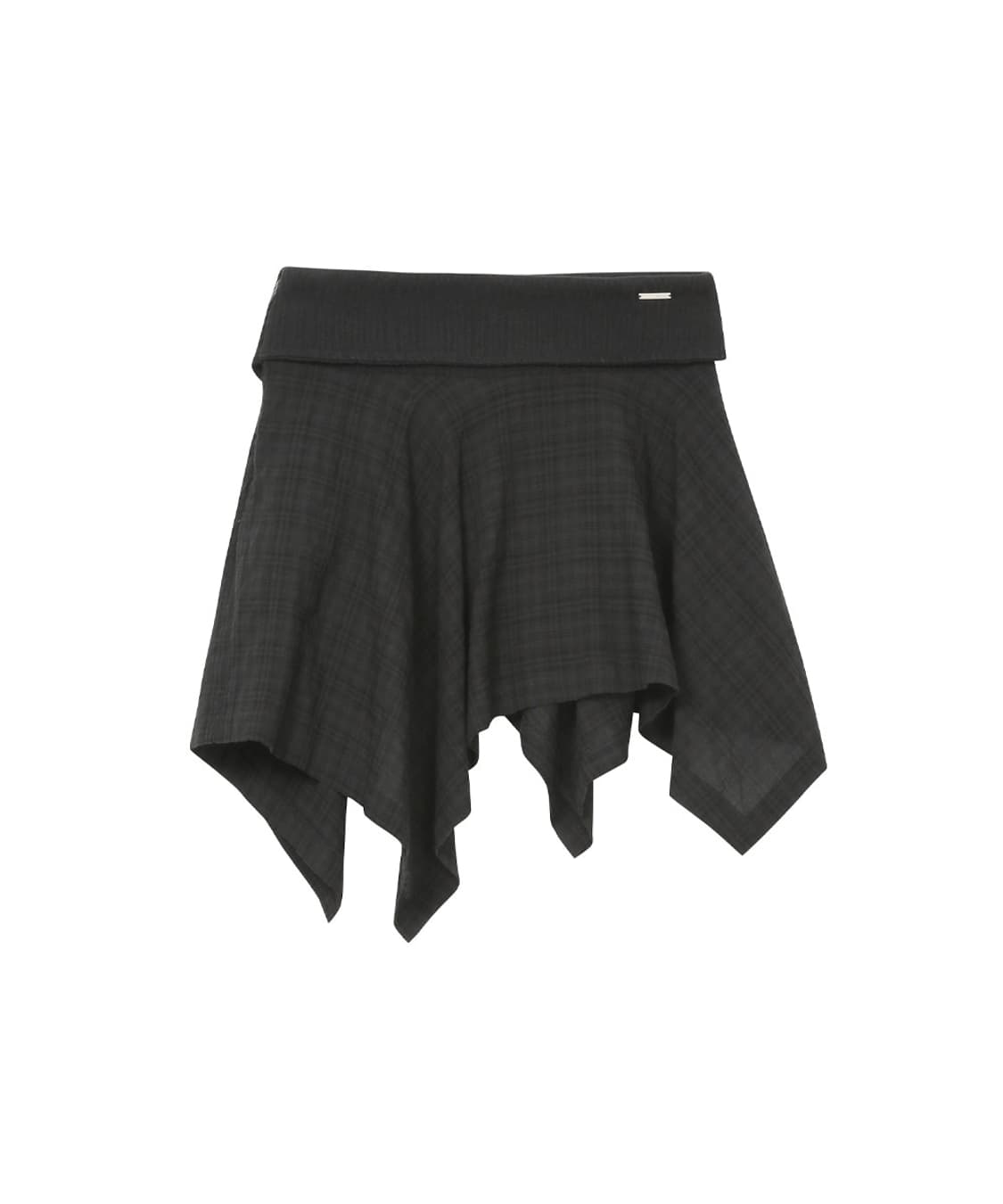 미세키서울 Unbalanced flow mini skirt CHECK 상품이미지2