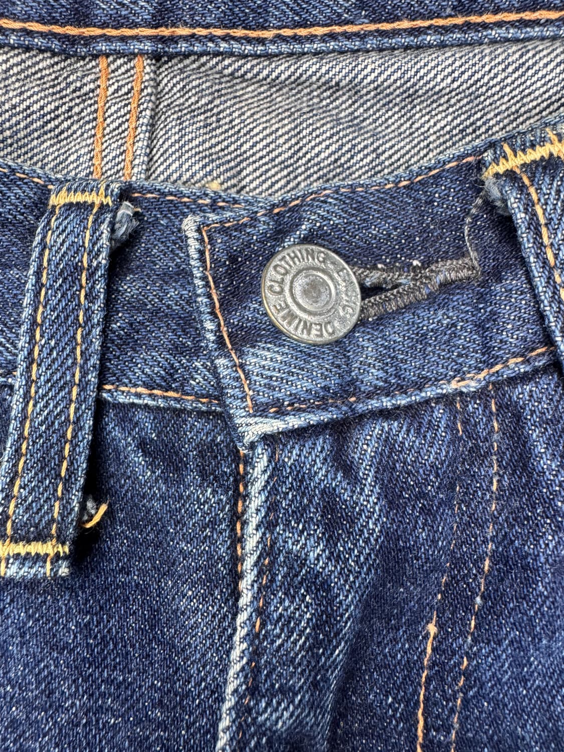 빈티지 드님 DENIME 셀비지 데님 상품이미지3