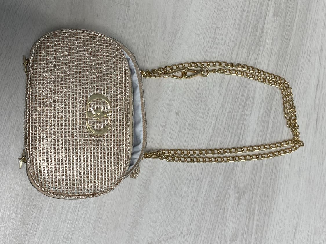 디올 홀리데이 파우치 골드 상품이미지4