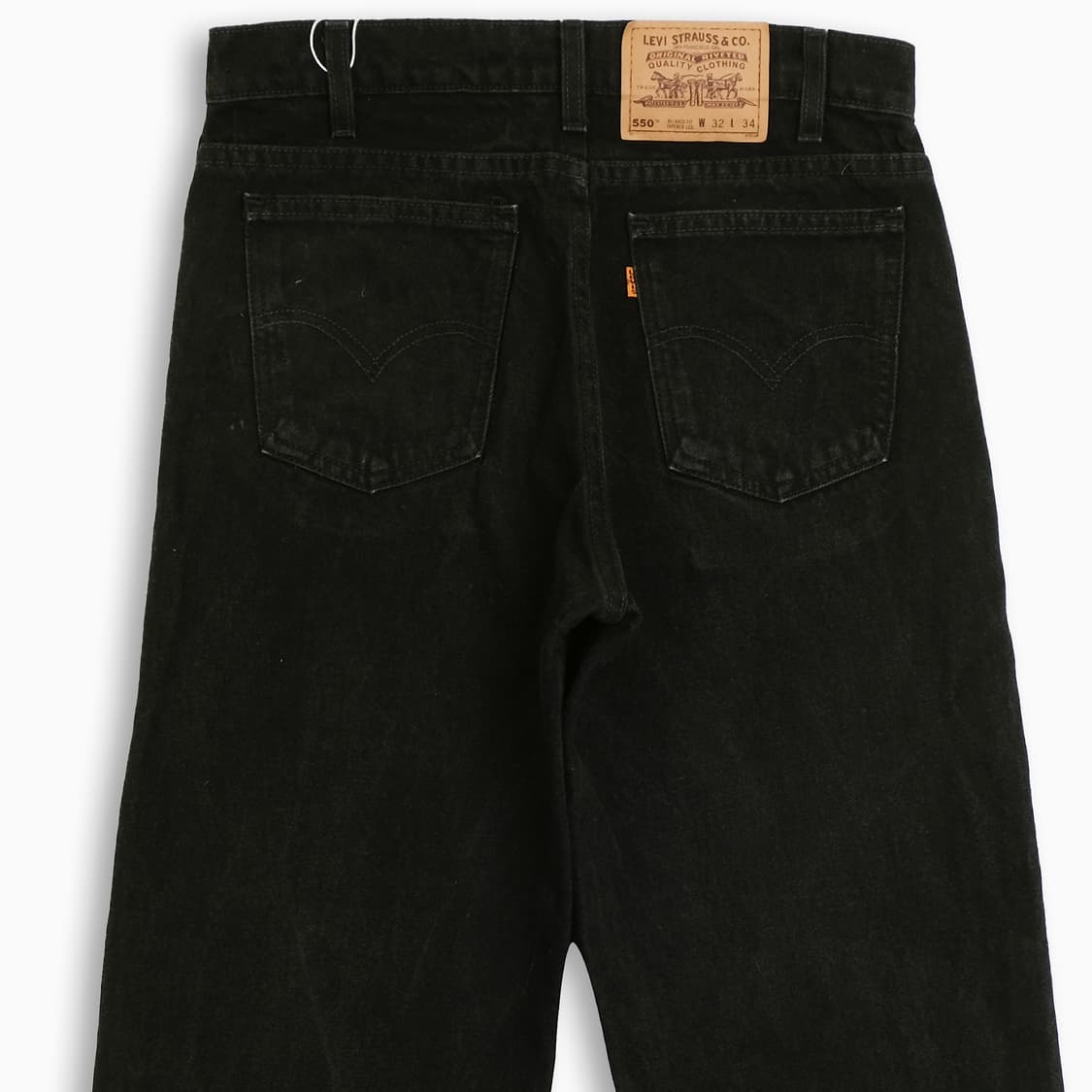 리바이스 550 오렌지탭 흑청 블랙진 90sUSA OR5503239 상품이미지7