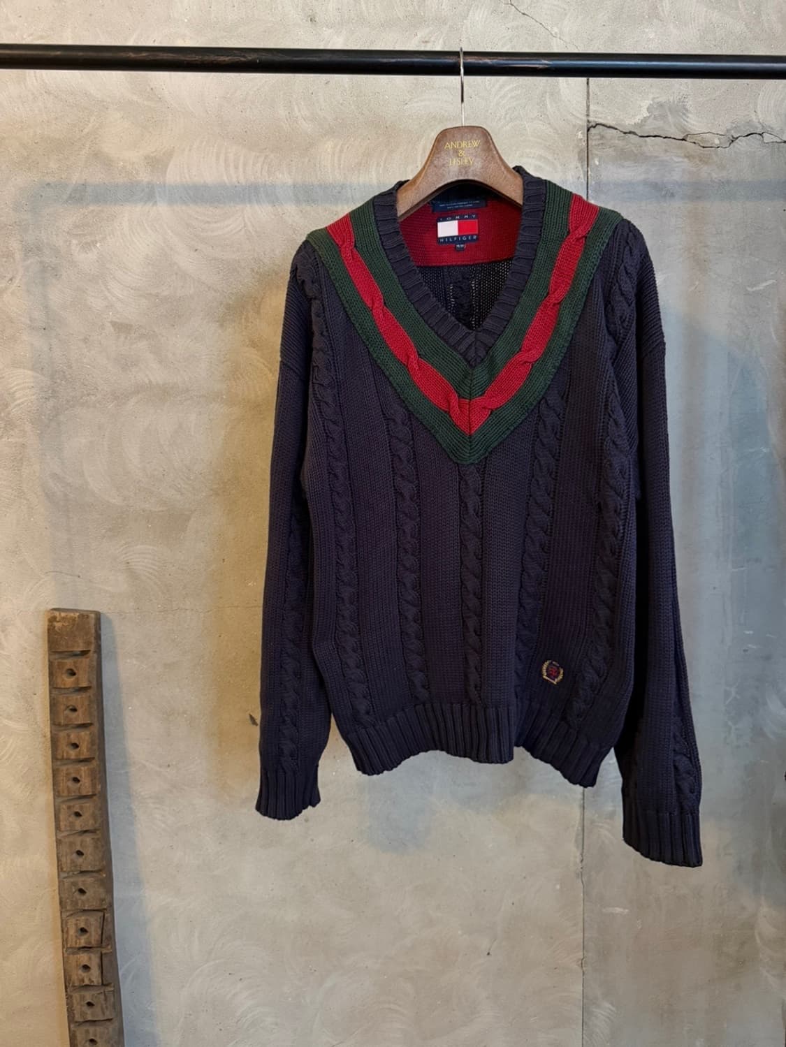 타미힐피거 케이블 니트 105 상품이미지6