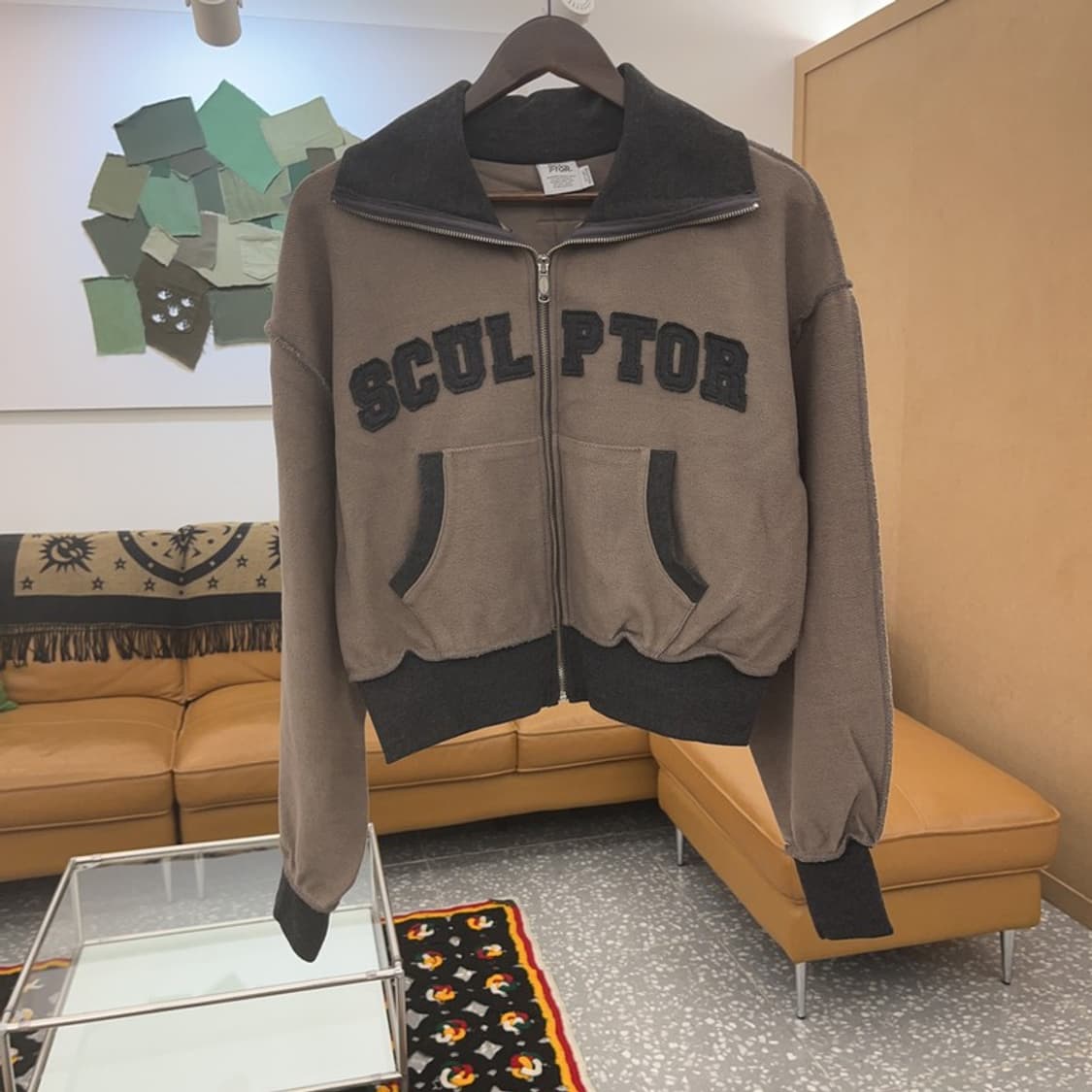 스컬프터 인사이드 아웃 그런지 집업 ONE SIZE C06934 상품이미지3