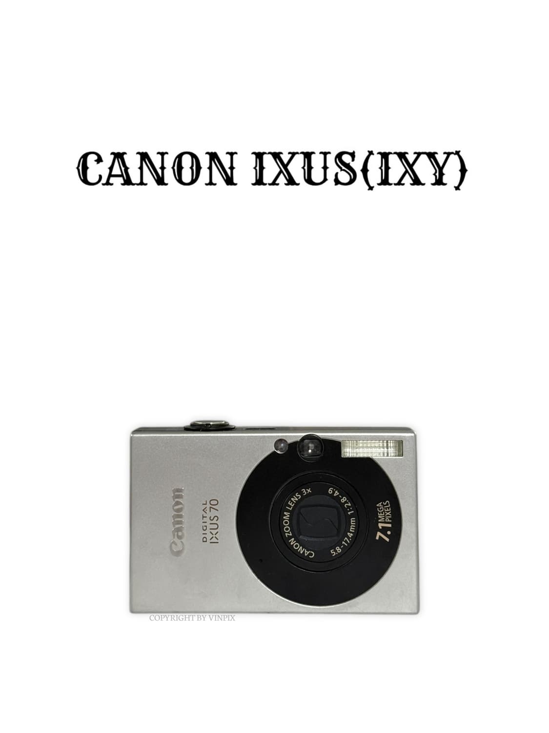 캐논 익서스 70(ixus 70) 디지털 카메라 디카 상품이미지1
