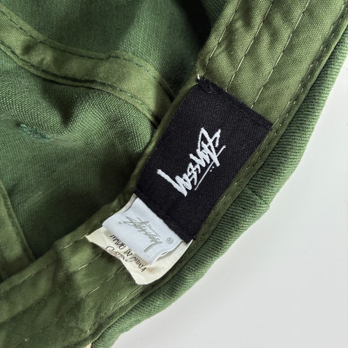 Stussy 스투시 스탁자수 로고 로우프로 볼캡 상품이미지4