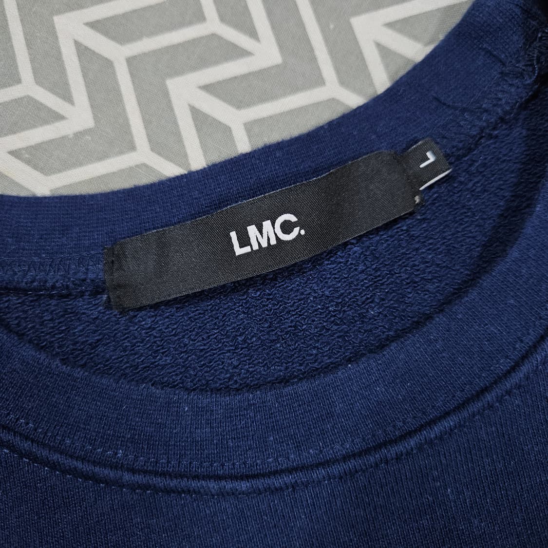 LMC 컬리지 베어 프린팅 맨투맨 오버핏 L 상품이미지3