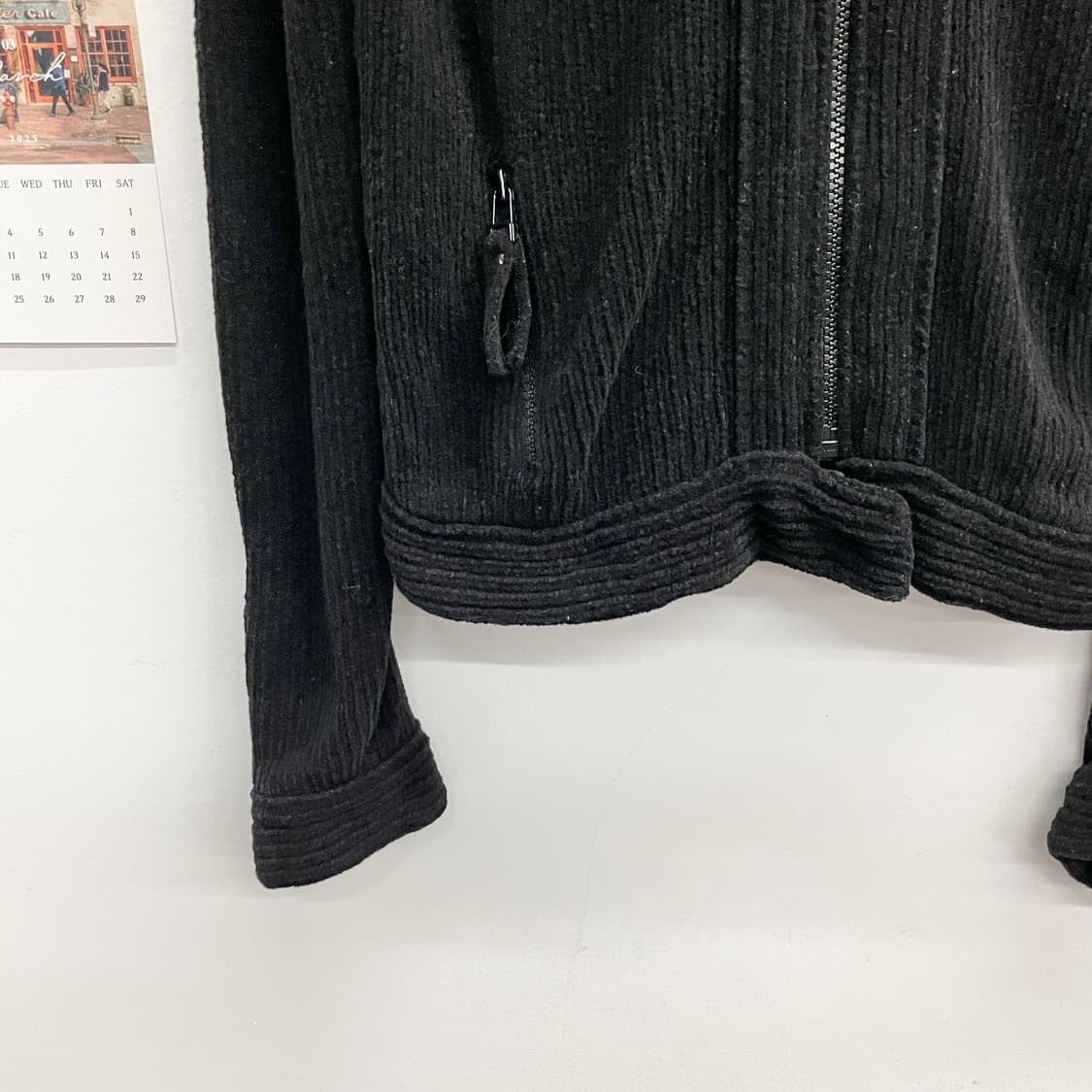 버버리 바이커 니트 집업 자켓 상품이미지3