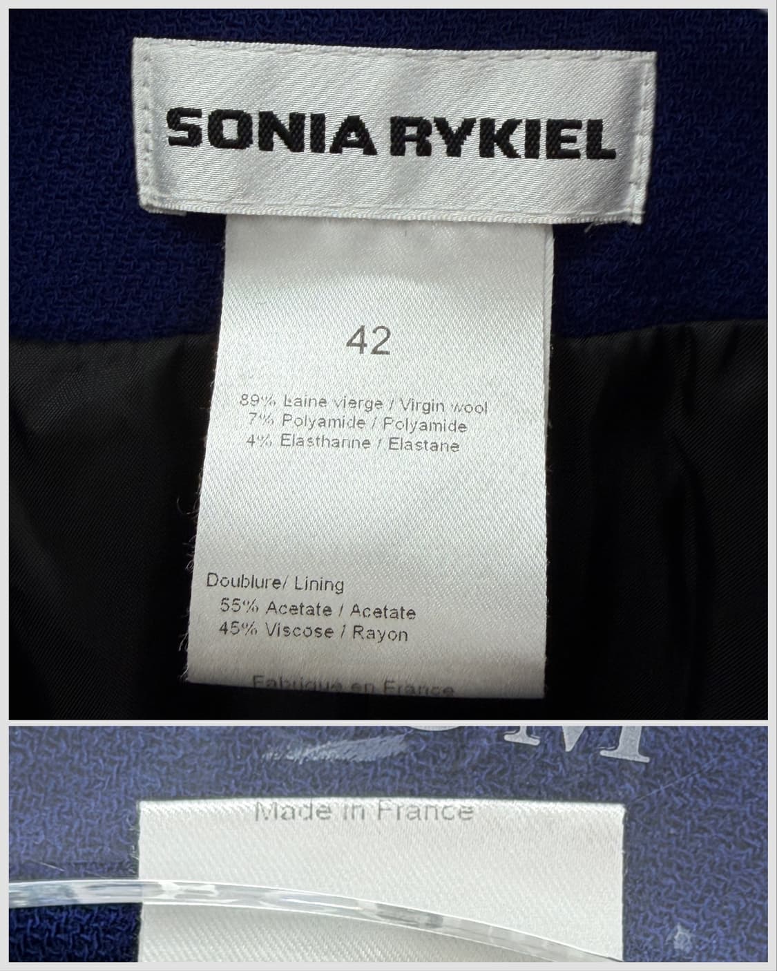 소니아 리키엘 버진 울 벨 슬리브 자켓 상품이미지9