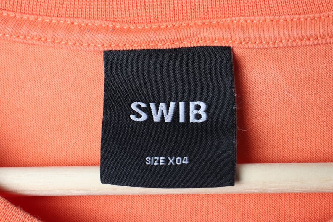 (XL-2XL) 스위브 반팔 티셔츠 그래픽 오렌지 올드스쿨-H32800 상품이미지6