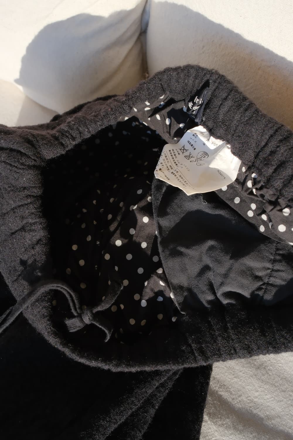 Boiled wool dot lining pants  상품이미지10