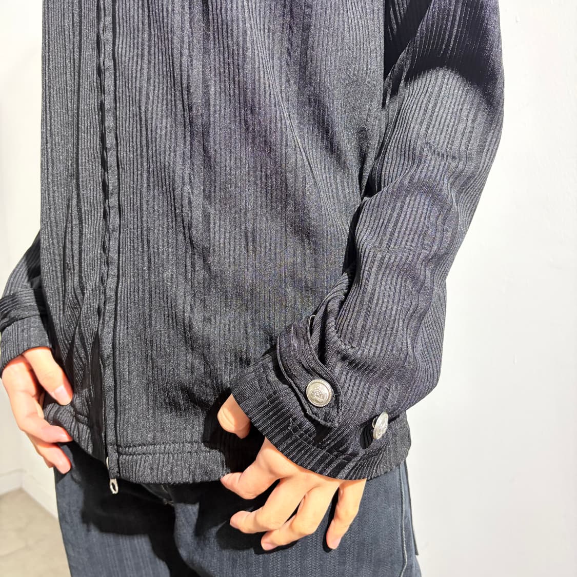 Y2k 펑크 스컬 해골 자켓 집업 상품이미지3