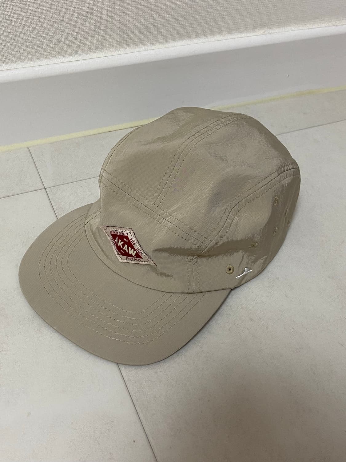 빈티지 아카우 일자챙 캠프캡 모자 상품이미지2