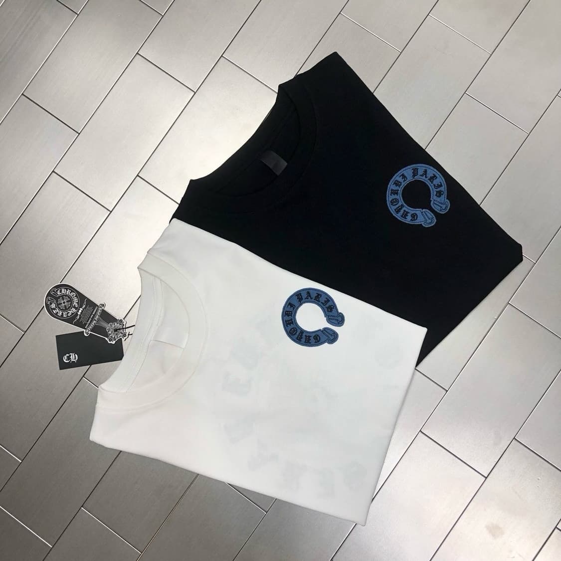 크럼하츠 데님패치 반팔 티셔츠 상품이미지5