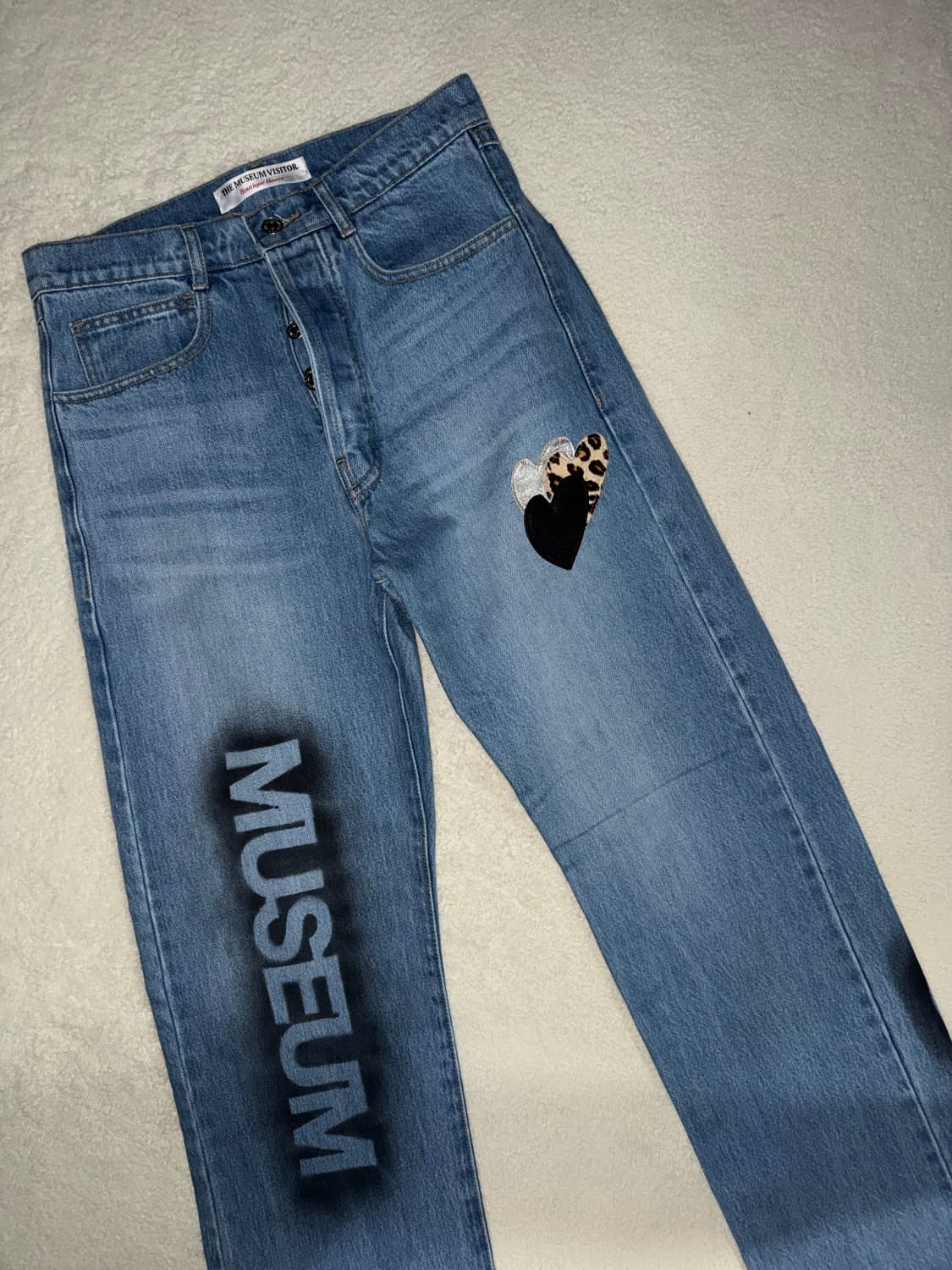 더뮤지엄비지터 프린팅 데님 상품이미지3